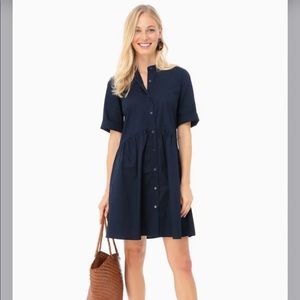 Tuckernuck Navy Royal Shirt Dress XXXL New